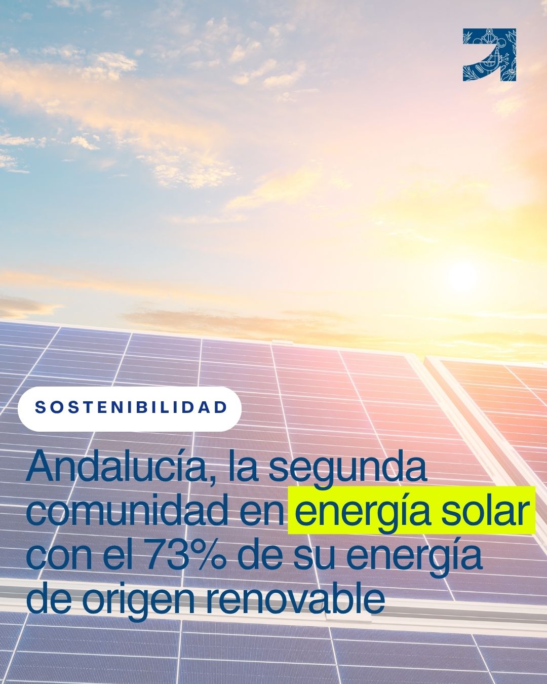 Andalucía la segunda comunidad en energía solar con el 73 de su energía