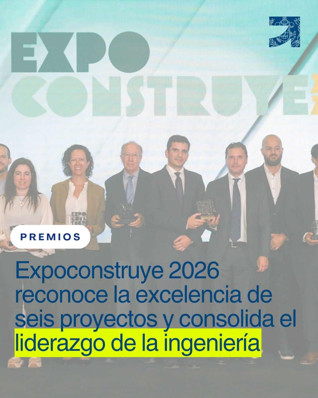 expoconstruye premios 2026 seis proyectos ingenieria cogiti